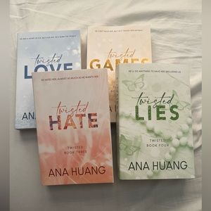 NWOT Twisted Series by Ana Tuang - Love, Games, Hate, Lies